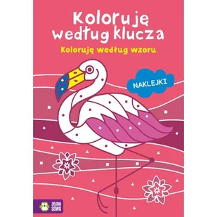 Koloruję według klucza Koloruję według wzoru Nowa - Kolorowanki, wyklejanki - miniaturka - grafika 1
