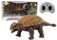 Zabawki zdalnie sterowane - Dinozaur Na Baterie Ankylosaurus Zdalnie Sterowany Dźwięk - miniaturka - grafika 1