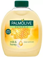 Mydła - Palmolive, Naturals, Mydło w płynie Mleko i Miód Zapas, 300 ml - miniaturka - grafika 1