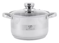 Garnki - Garnek Nierdzewny Na Indukcję 24CM Duży 5,9L Fv - miniaturka - grafika 1