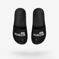 Moda i Uroda OUTLET - Klapki Kubota Basenowe Basic Czarne 38 - miniaturka - grafika 1