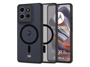 Etui TECH-PROTECT MagMat MagSafe do Motorola Edge 50 Neo Czarny - Etui i futerały do telefonów - miniaturka - grafika 2