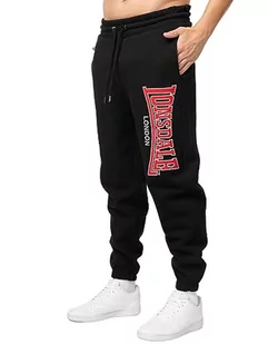 Lonsdale Coiree męskie spodnie do biegania, czarny/czerwony/biały, XL, 117483 - Spodenki męskie - miniaturka - grafika 1