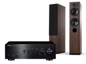 Zestawy stereo - Yamaha A-S701 (czarny) + Tesi 5 (mokka) - miniaturka - grafika 1