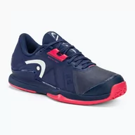 Buty sportowe damskie - Buty do tenisa damskie HEAD Sprint Pro 3.5 dark blue/azalea - miniaturka - grafika 1