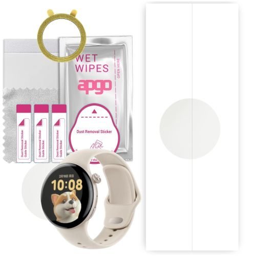 1x folia hydrożelowa MATOWA do Vivo Watch 3 BT - apgo Smartwatch Hydrogel MATTE Protection Ochrona na ekran smartwatcha