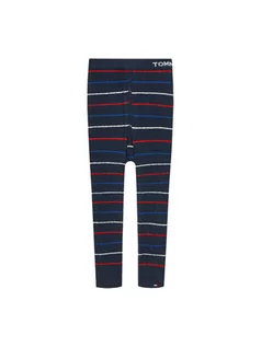 Legginsy - Tommy Hilfiger Legginsy 701218360 Granatowy Slim Fit - grafika 1