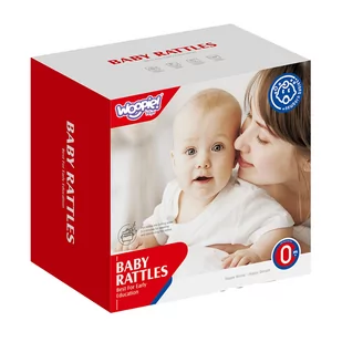 WOOPIE BABY Zestaw Miękkich Grzechotek z Pudełkiem 14 szt. 0m+ - Grzechotki dla dzieci - miniaturka - grafika 4
