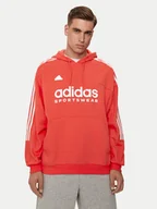 Bluzy męskie - adidas Bluza House of Tiro IV8123 Pomarańczowy Loose Fit - miniaturka - grafika 1