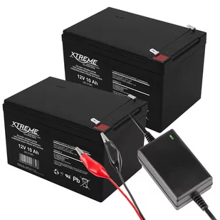Xtreme, 2 akumulatoyry żelowe 12V 10Ah z ładowarką - Pojazdy elektryczne dla dzieci Xtreme, 2 akumulatoyry żelowe 12V 10Ah z ładowarką - Pojazdy elektryczne dla dzieci - miniaturka - grafika 1
