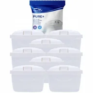 Wkłady filtrujące - 8X Filtr Do Wody Aqualogis Pure+ Do Dzbanek Szklany Dafi Zamiennik - miniaturka - grafika 1