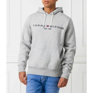 Tommy Hilfiger Bluza TOMMY LOGO HOODY | Regular Fit - Bluzy męskie - miniaturka - grafika 1