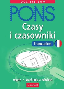 Czasy i czasowniki francuskie - E-booki - języki obce - miniaturka - grafika 1