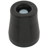 Akcesoria do drzwi - Odbojnik drzwiowy gumowy duży Ø53 mm czarny - miniaturka - grafika 1
