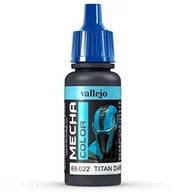 Kolejki i akcesoria - Vallejo Farba akrylowa Mecha Color - Titan Dark Blue / 17ml Vallejo 69022 - miniaturka - grafika 1