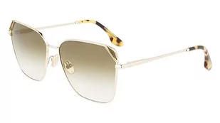 Victoria Beckham Unisex Vb228s okulary przeciwsłoneczne, 700 złoto khaki, 59, 700 złoto khaki, 59 - Akcesoria i dodatki do ubrań dla dzieci - miniaturka - grafika 1