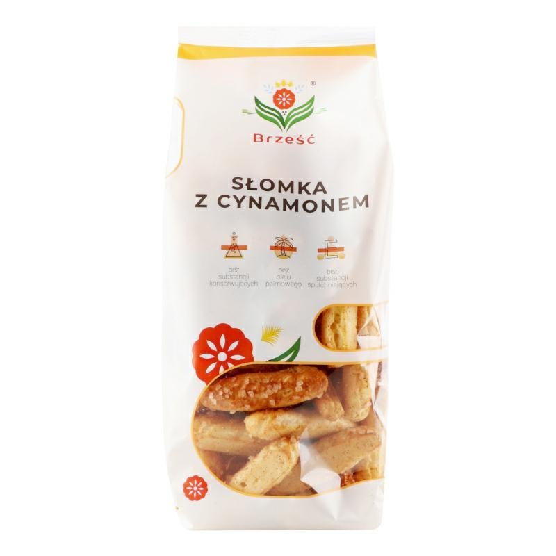 BRZEŚĆ SŁOMKA PTYSIOWA Z CYNAMONEM 125G