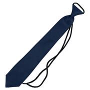 Krawaty i muchy męskie - Krawat dziecięcy Navy - marka niezdefiniowana - miniaturka - grafika 1