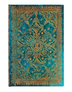 Kalendarz tygodniowy mini 2025 Azure - Paperblanks - Kalendarze - miniaturka - grafika 1