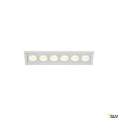 Oprawy, klosze i abażury - SLV Lampa wpuszczana MILANDOS 6 biała 2700K 45 1005417 - miniaturka - grafika 1