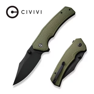 Nóż składany Civivi Vexillum OD Green G10, Black Stonewashed Nitro-V (C23003D-2) - Noże - miniaturka - grafika 1