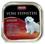 Mokra karma dla psów - Animonda Vom Feinsten Junior smak: wątróbka drobiowa - miniaturka - grafika 1