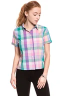 Koszule damskie - KOSZULA WRANGLER SS SHIRT SEA PINK W5235SHWF 112129338 - Wrangler - miniaturka - grafika 1