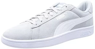PUMA Męskie sneakersy Smash 3.0, Platinum Gray Puma White, 48.5 EU - Sneakersy męskie - miniaturka - grafika 1
