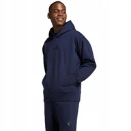 Bluzy męskie - Bluza męska adidas ALL SZN Fleece granatowa IY4122 XL - miniaturka - grafika 1