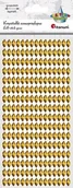 Zabawki kreatywne - Kryształki samoprzylepne markizy 24szt złote - miniaturka - grafika 1