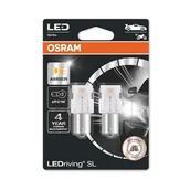Żarówki samochodowe - Żarówki Osram Led P21W 7506Dyp-02B (2 Sztuki) Żółte - miniaturka - grafika 1