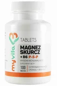 Witaminy i minerały - MyVita PRONESS Magnez Skurcz + B6 P-5-P x 100 tabl - miniaturka - grafika 1
