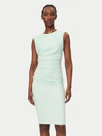 Sukienki - Rinascimento Sukienka koktajlowa CFC0127683003 Zielony Slim Fit - miniaturka - grafika 1