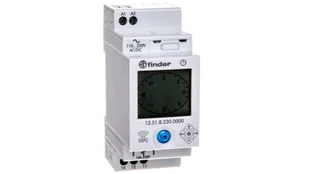 Finder Programator tygodniowy/dobowy elektroniczny 1P Finder 12.51.8.230.0000 230 V/AC 1 styk przełączny 16 A 250 V/AC 12.51.8.230.0000 - Inne akcesoria elektryczne - miniaturka - grafika 3