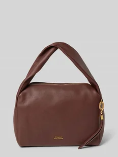 Torba z uchwytami z naturalnej skóry bydlęcej - Torebki damskie - miniaturka - grafika 1