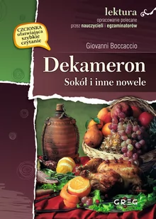 Greg Giovanni Boccaccio Dekameron (wydanie z opracowaniem i streszczeniem) - Lektury gimnazjum - miniaturka - grafika 1