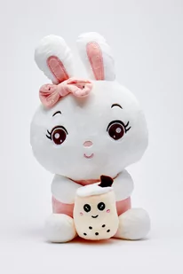 Uroczy Pluszak Zajączek Shake 34 Cm Króliczek Przytulanka - Maskotki i pluszaki - miniaturka - grafika 1