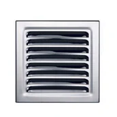Kratki wentylacyjne - Osłona wentylacyjna 14x14 MS nierdzewna - miniaturka - grafika 1