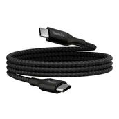 Kable USB - Belkin Kabel Boost USB-C do USB-C 240W 1m, czarny - miniaturka - grafika 1
