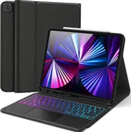Etui do tabletów - Klawiatura Earto do iPada Pro 12.9 (2021/2020/2018) AZERTY - miniaturka - grafika 1