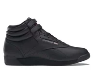 Moda i Uroda OUTLET - Buty damskie sneakersy wysokie Reebok Freestyle Hi Black 100000102 39 - miniaturka - grafika 1