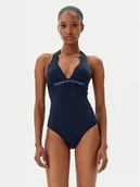 Stroje kąpielowe - Tommy Hilfiger Strój kąpielowy UW0UW05850 Granatowy - miniaturka - grafika 1