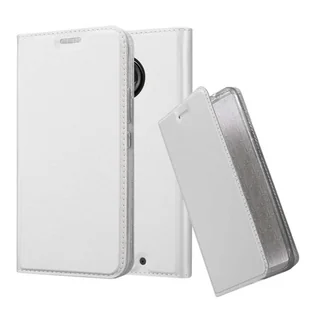 Cadorabo etui do Motorola Moto X4 - etui na telefon komórkowy z funkcją stojaka i przegródką na karty w metalicznym wyglądzie - Case Cover etui ochronne futerał Book Klapp Style - Etui i futerały do telefonów - miniaturka - grafika 1