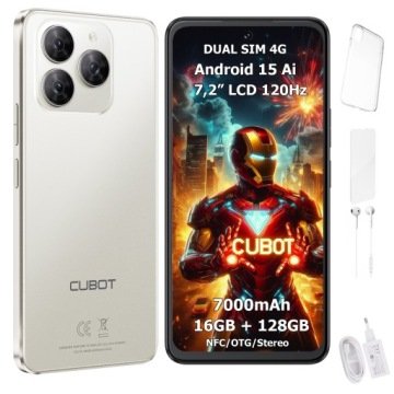 Cubot Note 60 16/128GB Srebrny