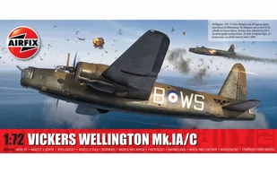Model do sklejania Vickers Wellington Mk.IA/C 1/72 - Samochody i pojazdy dla dzieci - miniaturka - grafika 1