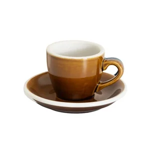 Filiżanka Loveramics Egg do espresso 80 ml - Caramel - Filiżanki - miniaturka - grafika 1