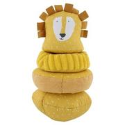 Zabawki interaktywne dla dzieci - Trixie Baby Trixie Baby - Mr.lion Wobbly Stacking Animal 25 x 18,5cm - miniaturka - grafika 1
