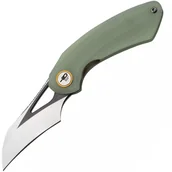 Scyzoryki - Bestech BIHAI 14C28N Szary DLC stonewash+Satin G10 Jade BG53F - miniaturka - grafika 1