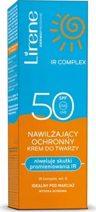 Lirene Dermoprogram, Nawilżający ochronny krem do twarzy IR COMPLEX SPF50 40ml - Kremy do twarzy z filtrem - miniaturka - grafika 1