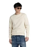 Bluzy męskie - G-STAR RAW Męska bluza Premium Core R Sw Ls, beżowy (Eggnog D16917-c235-g076), M - miniaturka - grafika 1